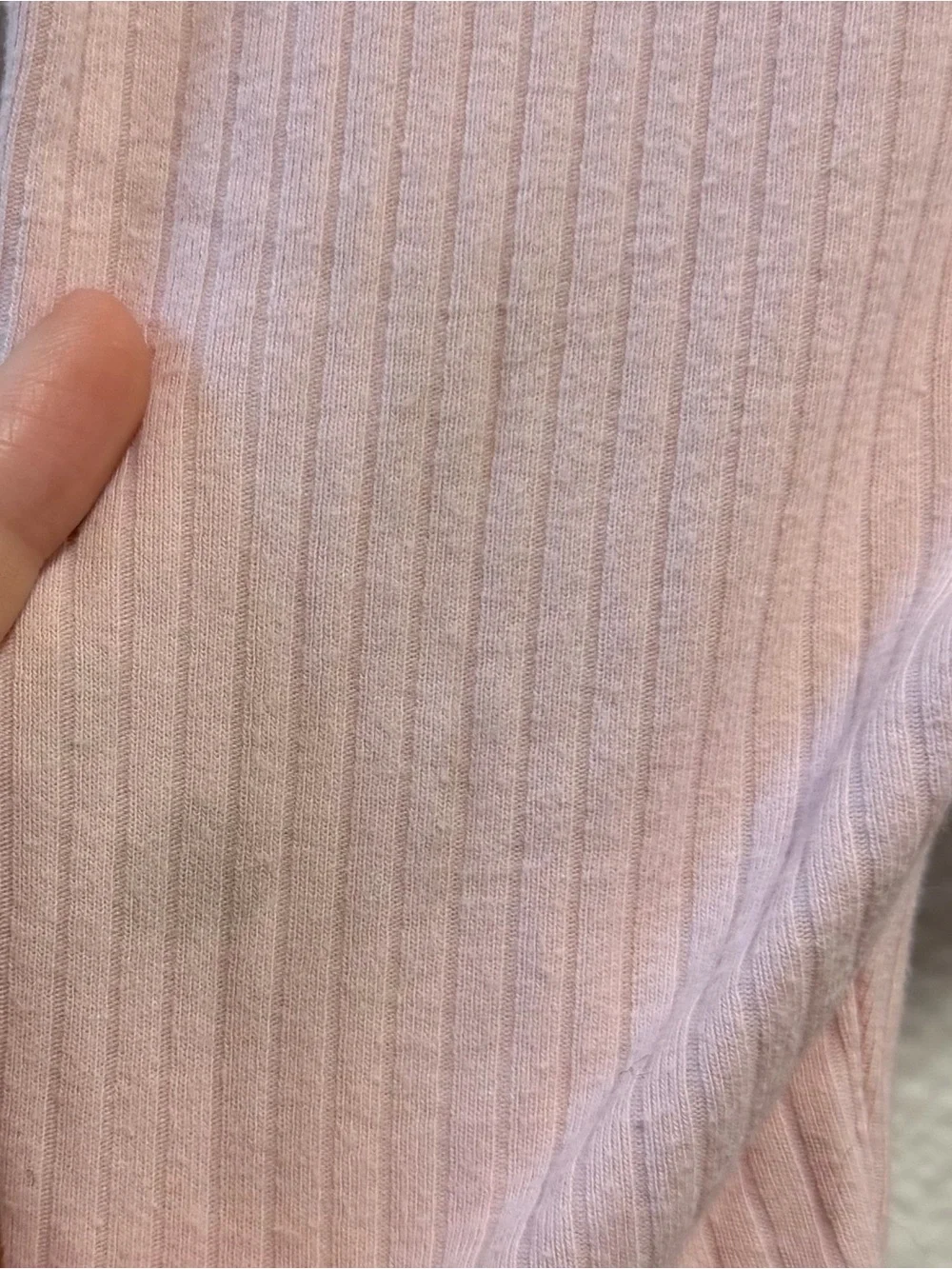 carter’s infant girl pink ribbed footed zipper sleeper